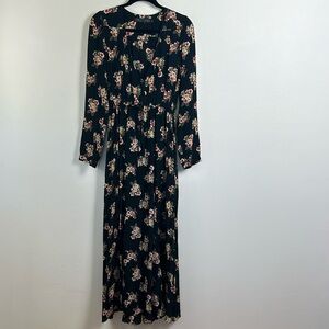 Christy Dawn RARE Long Sleeve Floral Dawn Dress XS READ